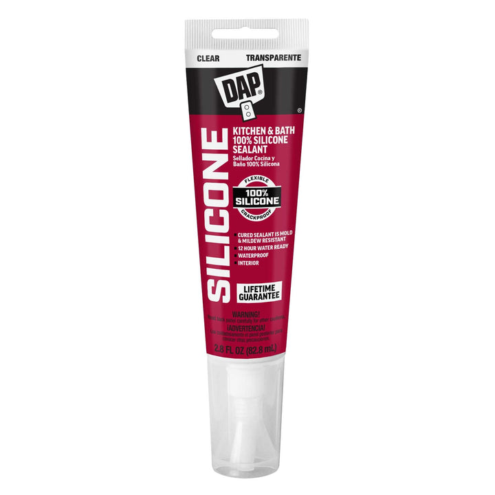 DAP Window Door & Siding Silicone Clear