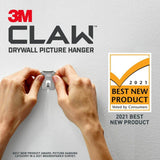3M CLAW 45 lbs. Drywall Picture Hanger with Spot Marker
