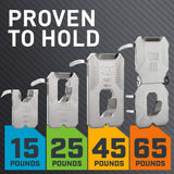 3M CLAW 45 lbs. Drywall Picture Hanger with Spot Marker
