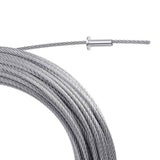 Angel Sar Stainless Steel Protector Sleeves for 1/8 in. 5/32 in. or 3/16 in. Deck Cable Railing (120-Pack)