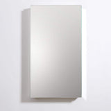 Fresca 20 in. W x 36 in. H x 5 in. D Frameless Recessed or Surface-Mounted Bathroom Medicine Cabinet