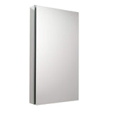 Fresca 20 in. W x 36 in. H x 5 in. D Frameless Recessed or Surface-Mounted Bathroom Medicine Cabinet