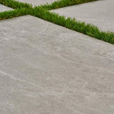 Ivy Hill Tile LithoTech 23.62 in. x 47.24 in. x 0.78 in. Silver Gray Matte Porcelain Floor Paver Tile (7.74 sq. ft./Each)