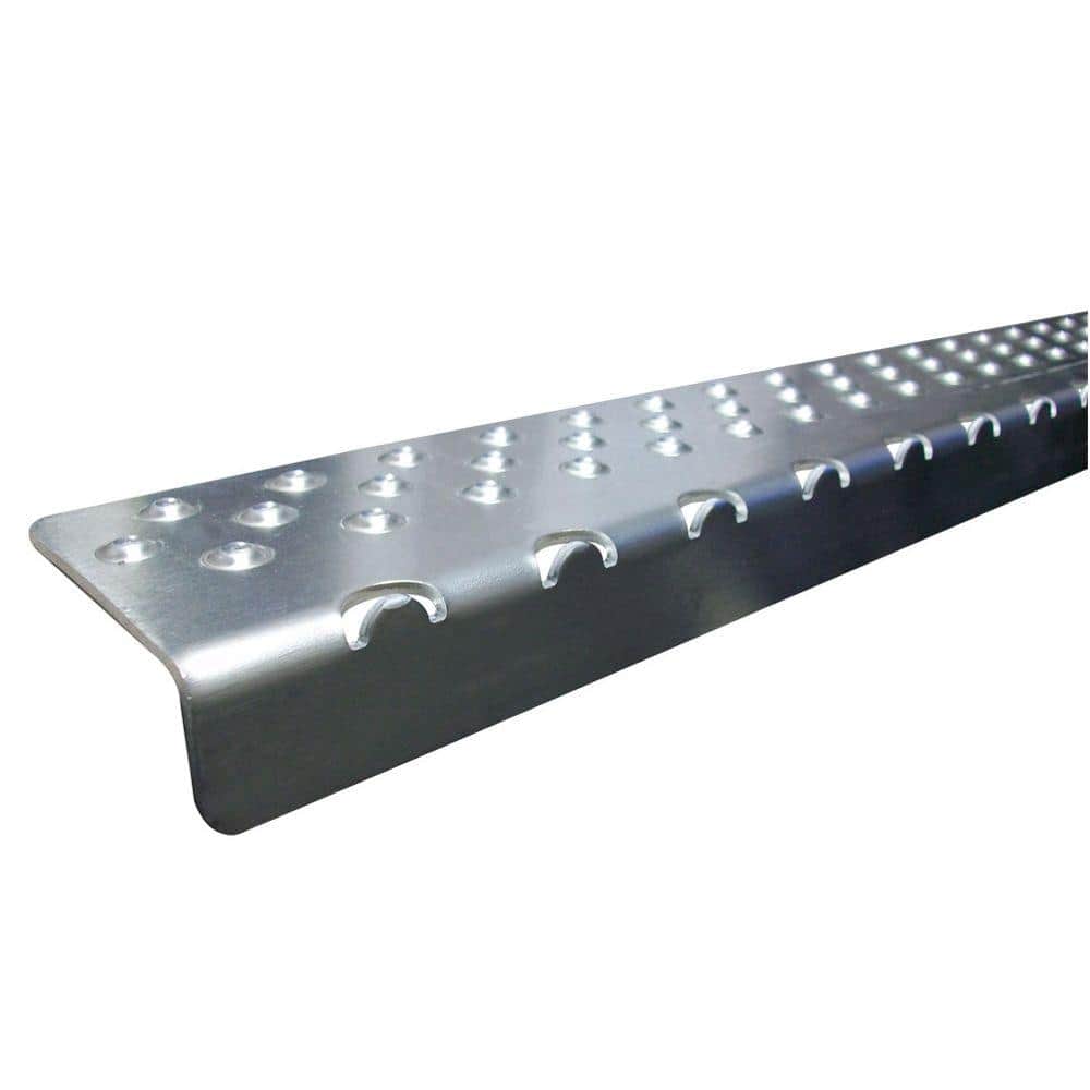 Handi Treads 2.75 in. x 30 in. x 1.125 in. Non-Slip Aluminum Nosing, Silver