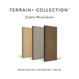 TimberTech Composite Terrain 1 in. x 6 in. x 1 ft. Grooved Silver Maple Composite Sample (Actual: 0.94 in. x 5.36 in. x 1 ft)