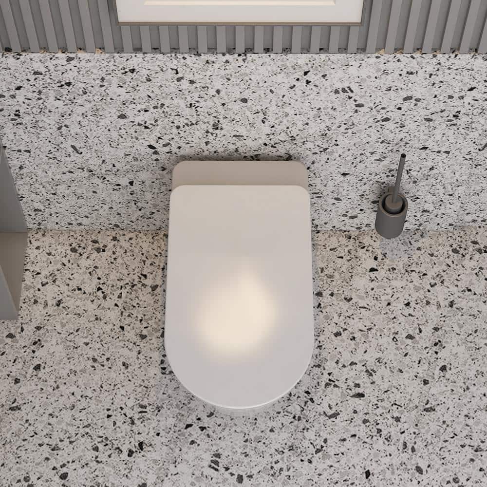 MEDUNJESS L-Z Elongated Smart Toilet with Auto Flush & Heated Seat