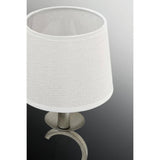 Progress Lighting Savor Collection 6-Light Silver Ridge Chandelier with Shade
