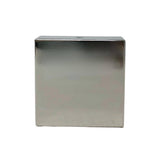NUVO IRON Eazy-Cap 4 in. x 4 in. Stainless Steel Modern Low-Profile Flat Top Post Cap (Pack of 12)