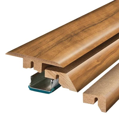 SimpleSolutions 2.37-in x 78.7-in Valley Maple or Westend Apple MDF 4-n-1 Floor Moulding