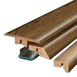 SimpleSolutions 2.37-in x 78.7-in Avenue Oak MDF Floor 4-n-1