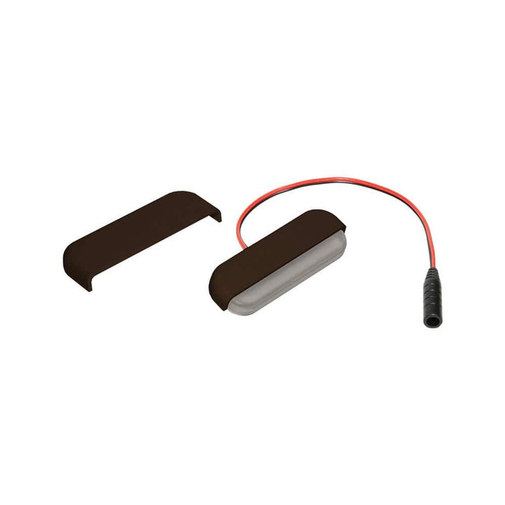 Stair Riser/Post Light in Simply Brown (2-Pack)