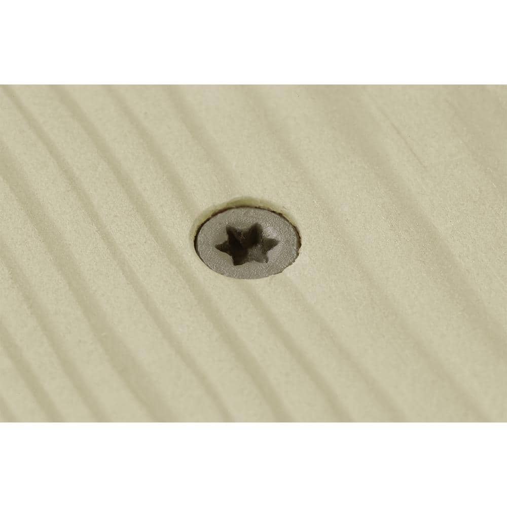Simpson Strong-Tie #10 x 2 in. T25 6-Lobe, Flat Head, Deck-Drive DSV Wood Screw, Quik Guard, Tan (330-Pack)