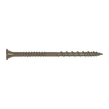 Simpson Strong-Tie #10 x 3 in. T25 6-Lobe, Flat Head, Deck-Drive DSV Wood Screw, Quik Guard, Tan (770-Pack)