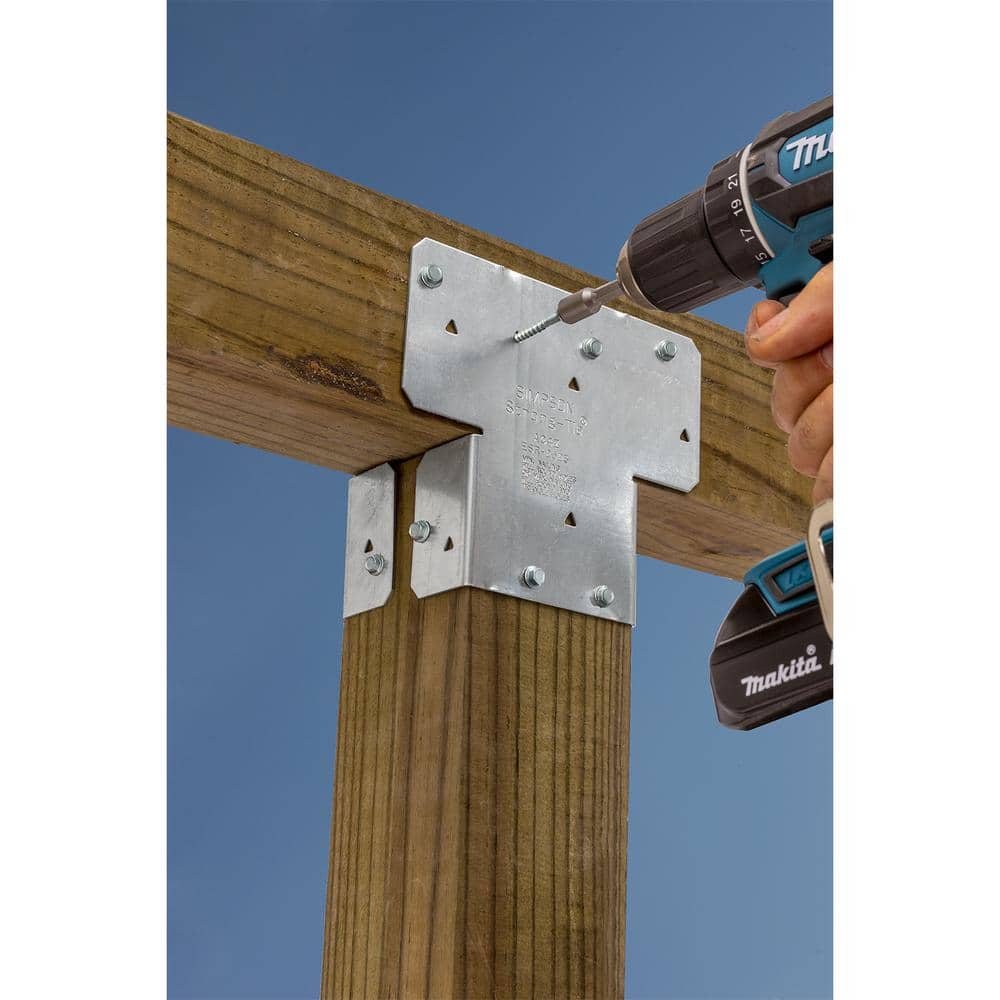 Simpson Strong-Tie #10 x 1-1/2 in. Hex Drive, Hex Head, Strong-Drive SD Wood Screw (3000-Pack)