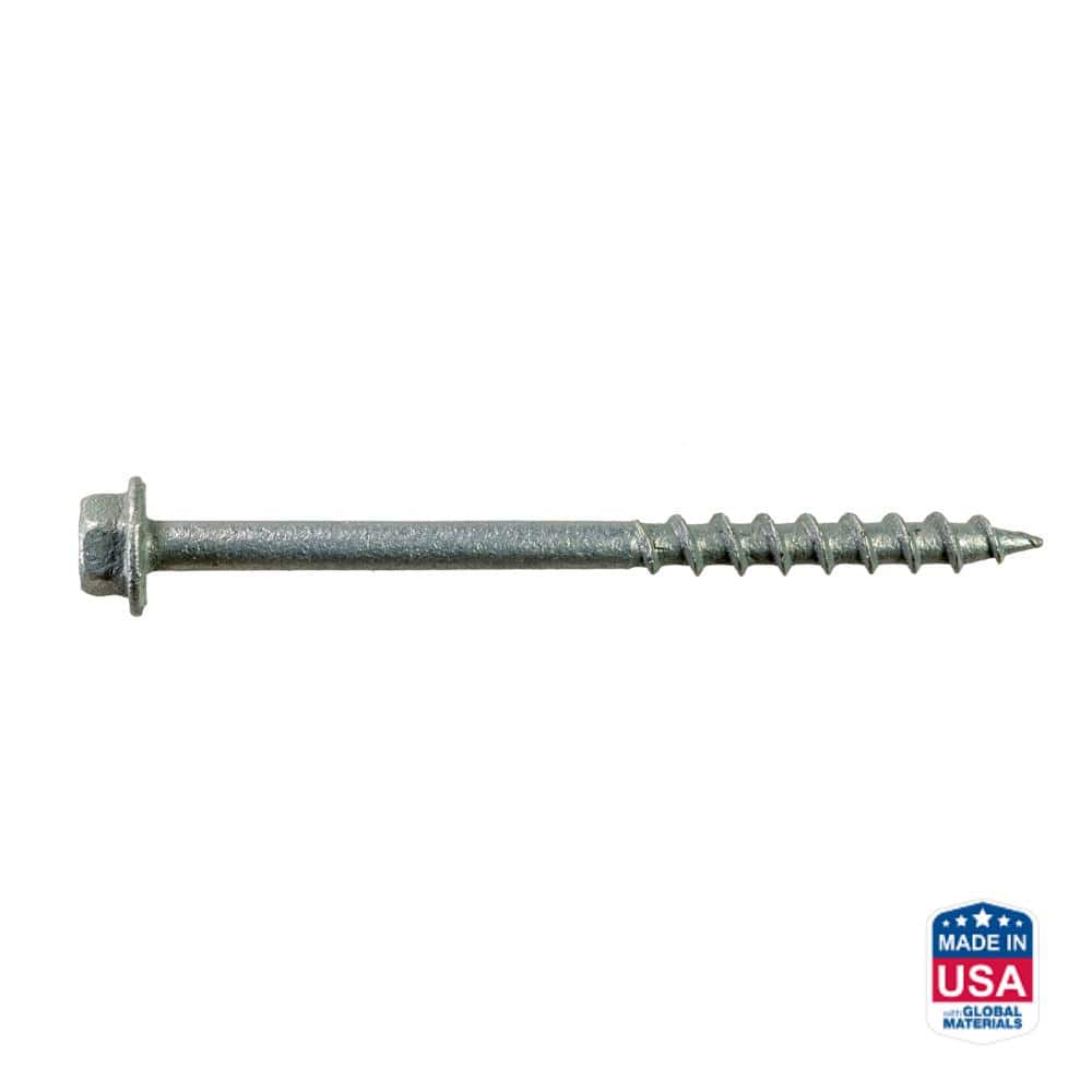Simpson Strong-Tie #9 x 2-1/2 in. 1/4-Hex Drive, Strong-Drive SD Connector Screw (500-Pack)