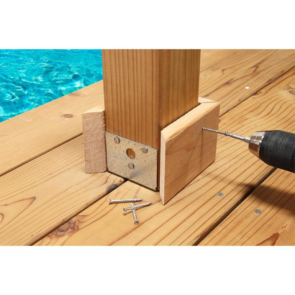 Simpson Strong-Tie #10 x 2-1/2 in. T-25, Flat Head, Type 316 Stainless Steel Deck-Drive DWP Wood Screw (50-Pack)