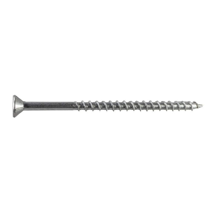 Simpson Strong-Tie #12 x 4 in. T-27, Flat Head, Type 316 Stainless Steel Deck-Drive DWP Wood Screw (20-Pack)
