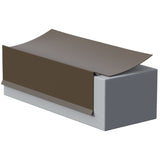 FlashCo TPO Coated Drip Edge 2 in. x 4 in. x 10 ft. - White (08FCTD240W)
