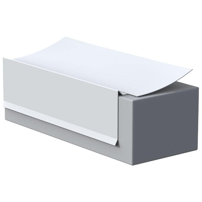 FlashCo TPO Coated Drip Edge 2 in. x 4 in. x 10 ft. - White (08FCTD240W)