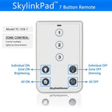 SkyLink 7-Button Deluxe Wireless Home Automation Lighting Transmitter