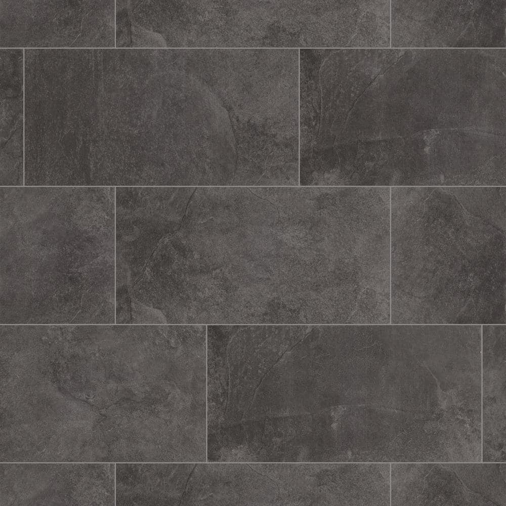 Daltile Cascade Ridge Slate 12 in. x 24 in. Glazed Ceramic Floor and Wall Tile (15.04 sq. ft. / Case)