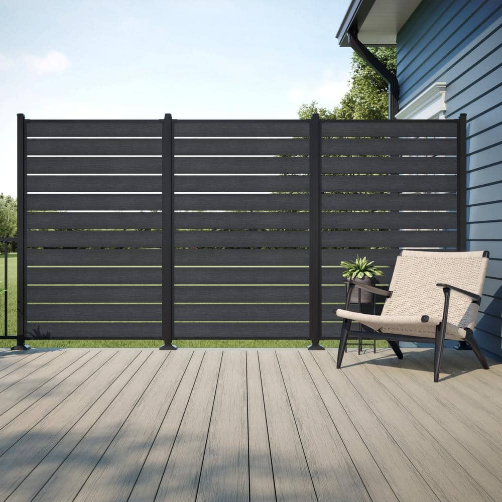 Deckorators Slate Privacy Screen System Infill Boards (4-Pack)