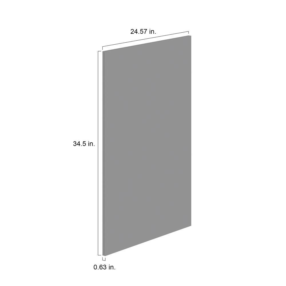 J COLLECTION Bristol 125 in. W x 89.5 in. H x 24 in. D Painted Slate Gray Children's Workstation Cabinet Bundle 1