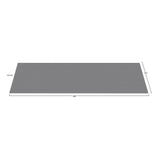 G-Floor Rib 8.5 ft. x 24 ft. Slate Grey Vinyl Garage Flooring Cover and Protector
