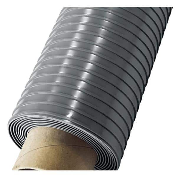 G-Floor Rib 8.5 ft. x 24 ft. Slate Grey Vinyl Garage Flooring Cover and Protector