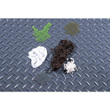 G-Floor Diamond Tread 5 ft. x 10 ft. Slate Grey Commercial Grade Vinyl Garage Flooring Cover and Protector