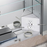 WOODBRIDGE 36 in. W x 30 in. H Surface-Mount Bathroom Medicine Cabinet with Mirror