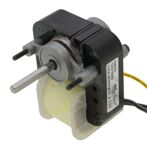 Supco SM552 inducer motor - front view (Product Type: Inducer Motor)