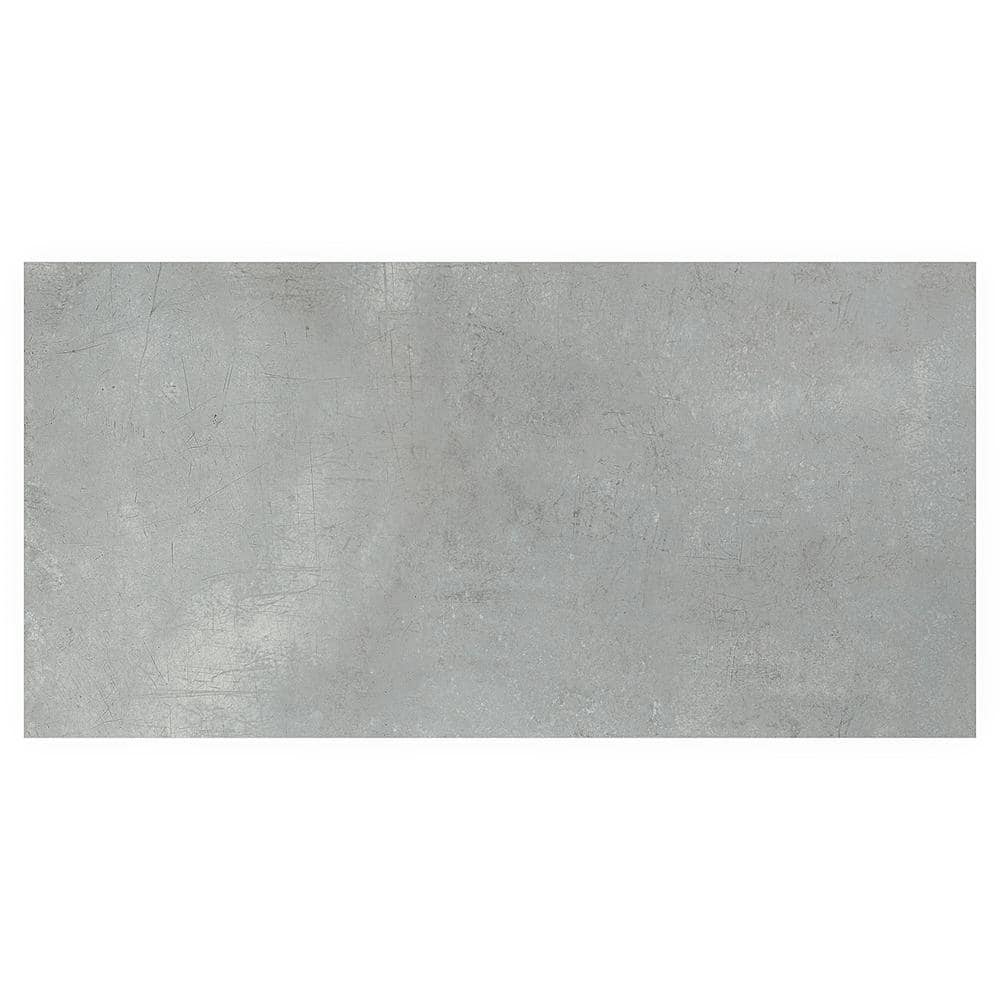 Ivy Hill Tile Forge Smoke 24 in. x 12 in. Matte Porcelain Floor and Wall Tile (7 Pieces, 13.56 sq. ft./Case)