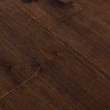 NATU Smoked French Oak 3/8 in. T x 7.5 in. W Click Lock Wire Brushed Engineered Hardwood Flooring (19.4 sq.ft./case)