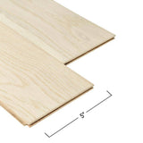 Mohawk Celestial Sky Smoked Oyster Oak 0.37 in. T x 5 in. W Wirebrushed Engineered Hardwood Flooring (29.53 sq. ft./case)