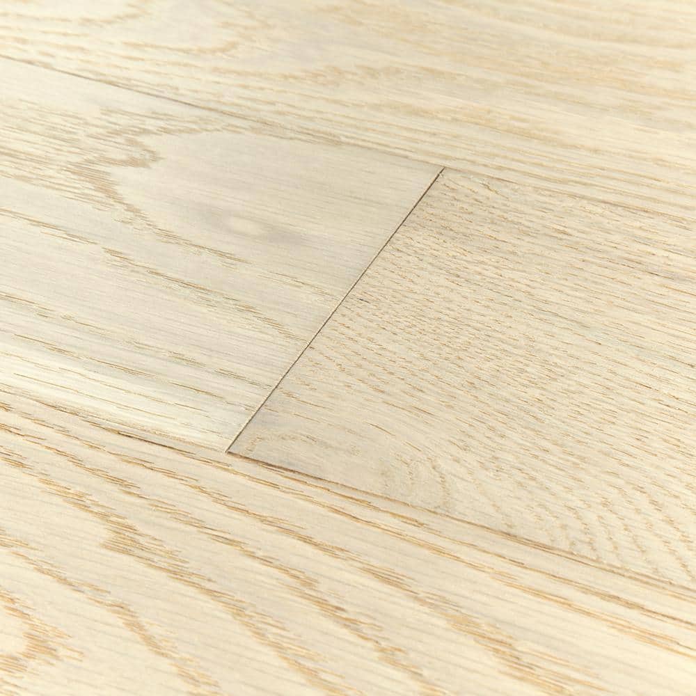 Mohawk Celestial Sky Smoked Oyster Oak 0.37 in. T x 5 in. W Wirebrushed Engineered Hardwood Flooring (29.53 sq. ft./case)