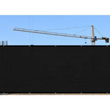 3 ft. x 10 ft. Privacy Fence Screen 90% Blockage Shade Temporary Fencing for Wall Gazebo Backyard Black (2-Pack)