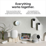 Google Nest Doorbell (Wired, 2nd Gen) - Snow