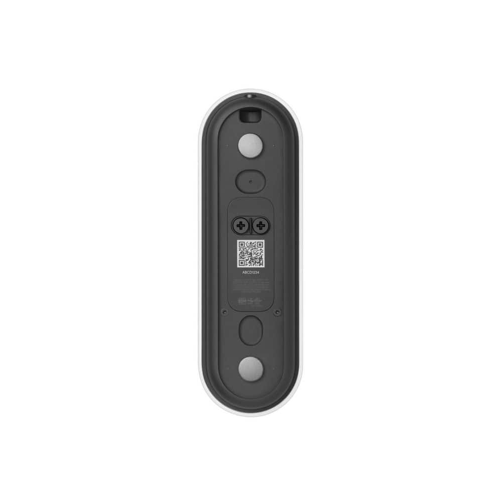 Google Nest Doorbell (Wired, 2nd Gen) - Snow