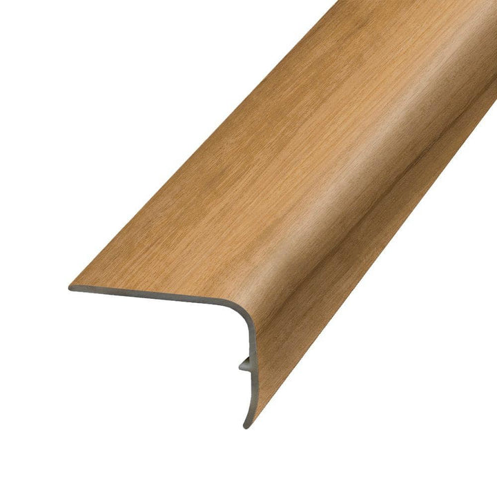 PERFORMANCE ACCESSORIES Natural Vinyl Stair Nose Molding — 1.32 in. Thick x 1.88 in. Wide x 78.7 in. Length