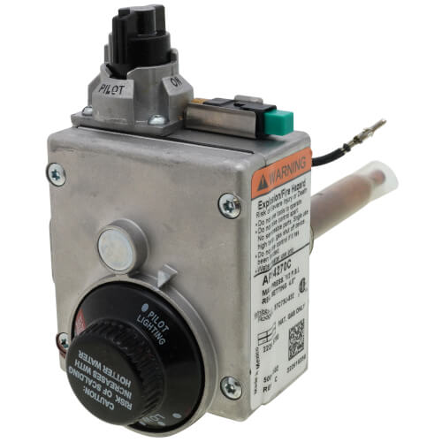 Rheem SP21195C thermostat - front view (Product Type: Thermostat)