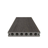 NewTechWood UltraShield Naturale Voyager Series 1 in. x 6 in. x 1 ft. Spanish Walnut Hollow Composite Decking Board Sample