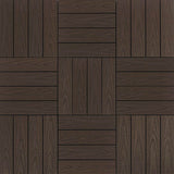 NewTechWood UltraShield Naturale 1 ft. x 1 ft. Quick Deck Outdoor Composite Deck Tile Sample in Spanish Walnut