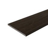 NewTechWood UltraShield 0.6 in. x 12 in. x 12 in. Spanish Walnut Fascia Composite Decking Board Sample