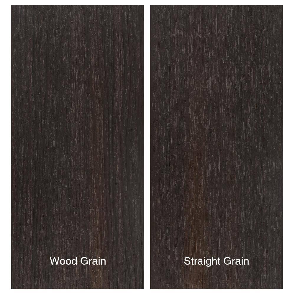 NewTechWood UltraShield Naturale Cortes Series 1 in. x 6 in. x 1 ft. Spanish Walnut Solid Composite Decking Board Sample