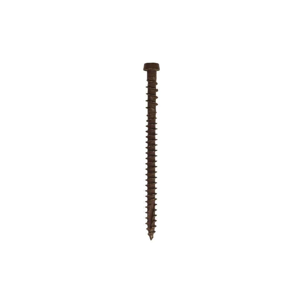 SPAX #10 x 2-3/4 in. Exterior Cylindric Head Composite Deck Screws Java Torx T-Star (350 Each) 5 LB Bit Included