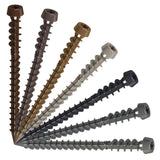 SPAX #10 x 2-3/4 in. Exterior Cylindric Head Composite Deck Screws Sand Torx T-Star (350 Each) 5 LB Bit Included