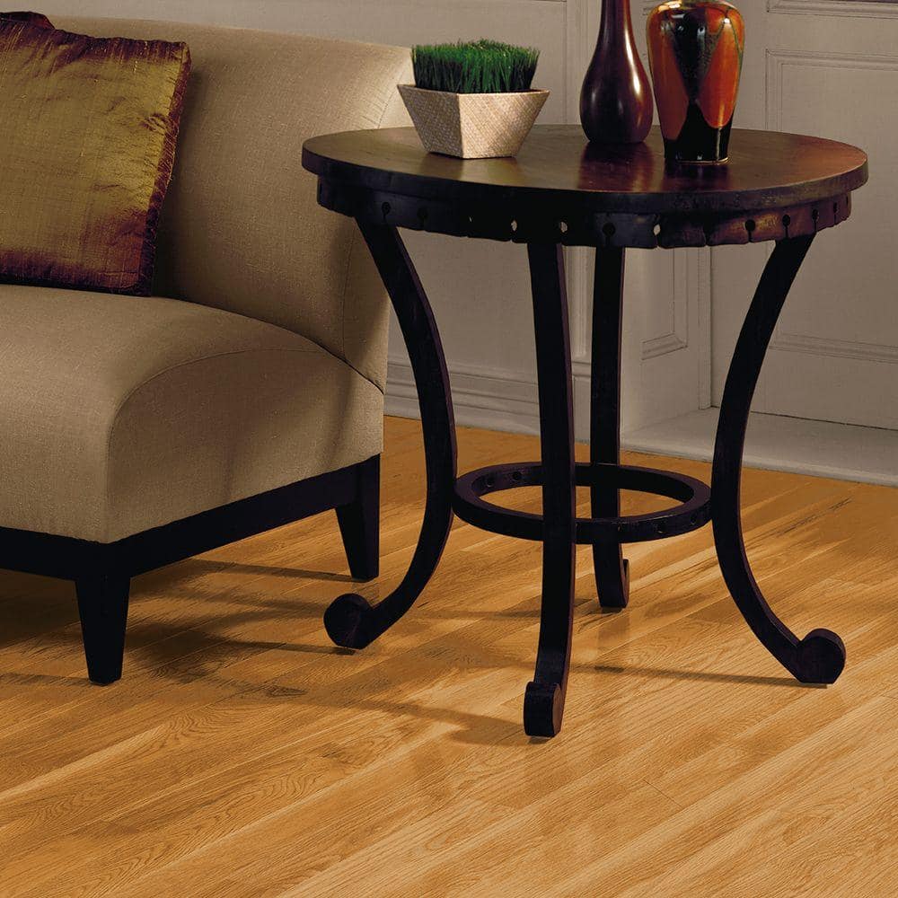 Bruce American Originals Spice Tan Oak 3/8 in. T x 3 in. W T+G Smooth Engineered Hardwood Flooring (22 sq.ft./ctn)