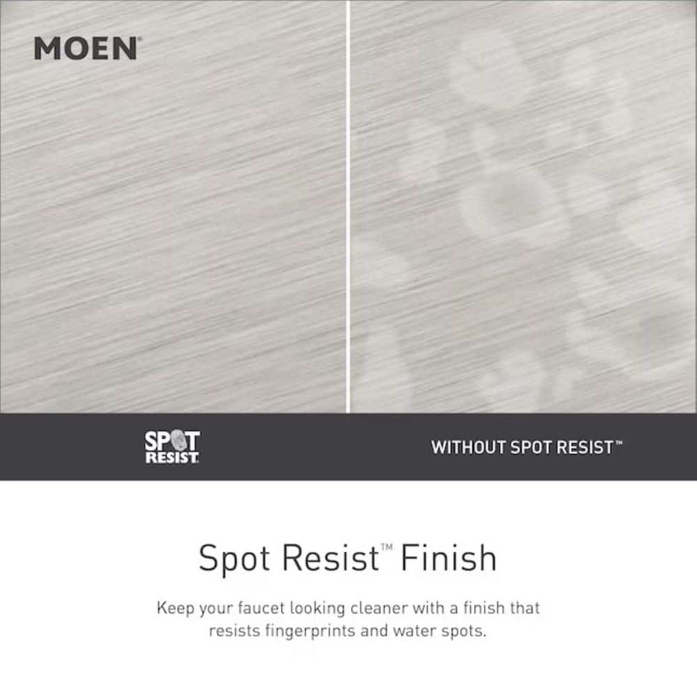 Nebia by Moen 1-Spray 8 in. Dual Shower Head and Handheld with Magnetic Dock, Spot Resist Brushed Nickel