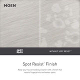 Nebia by Moen 1-Spray 8 in. Dual Shower Head and Handheld with Magnetic Dock, Spot Resist Brushed Nickel